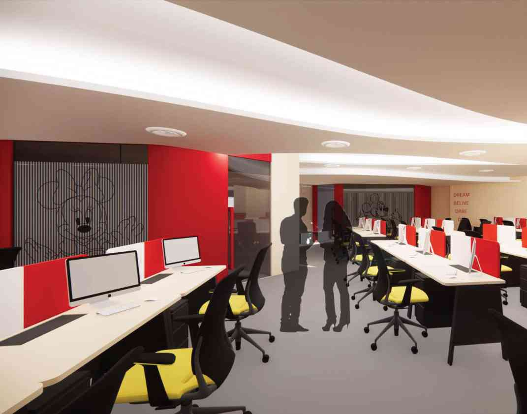 THE WALT DISNEY COMPANY — Office Interior