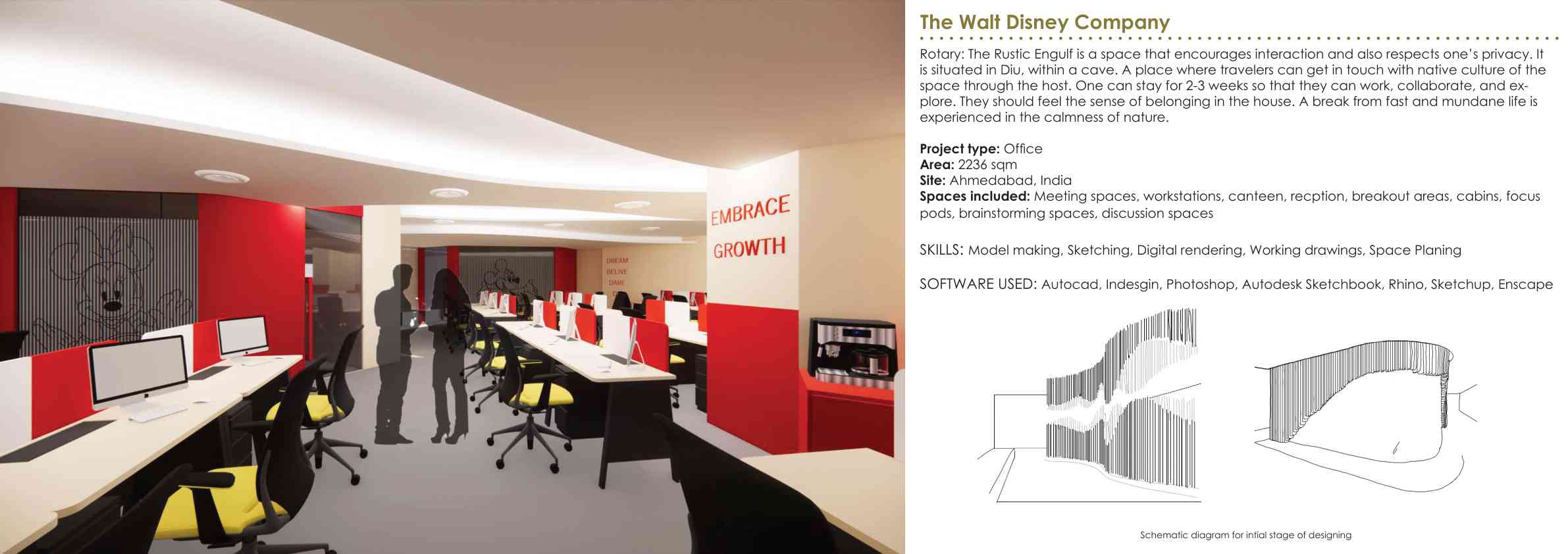 Project introduction and workplace view