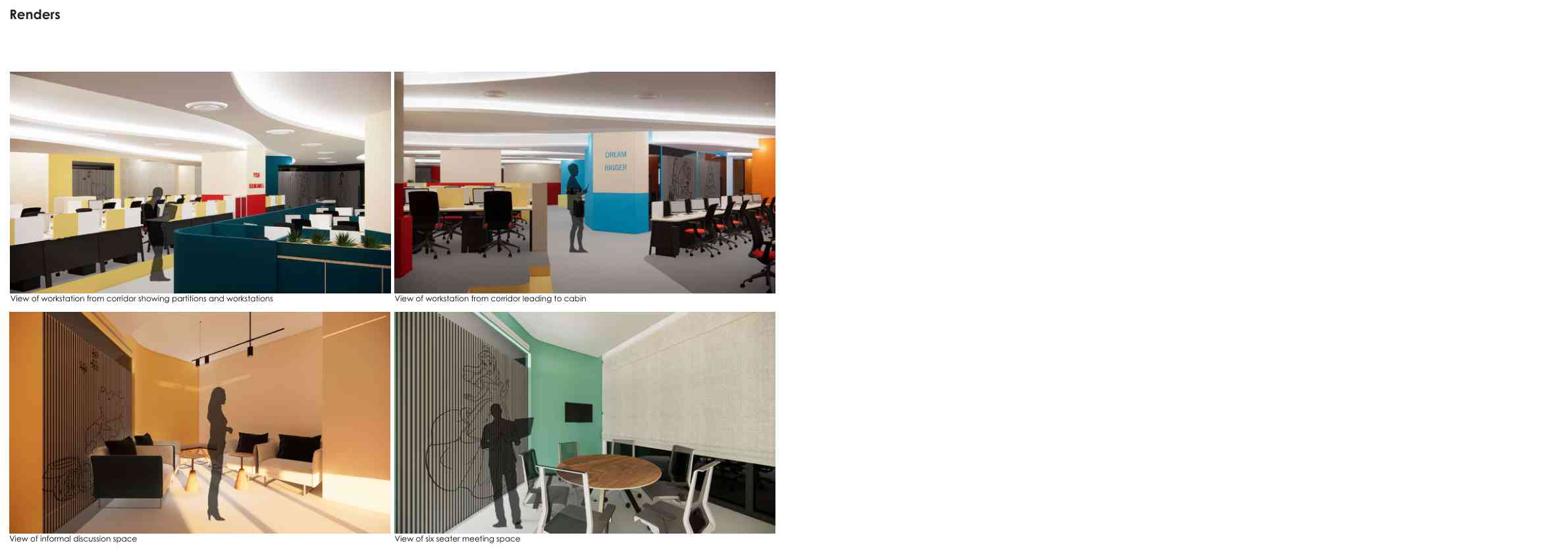 Rendered views